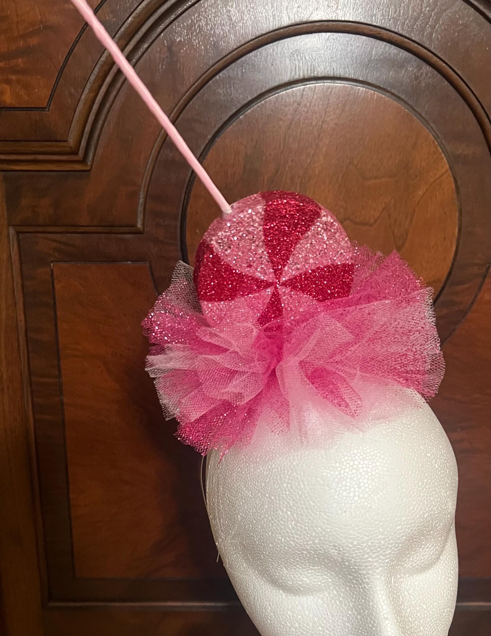Pink Swirly Lollipop Fascinator Headband: Candy Land Theme - Etsy