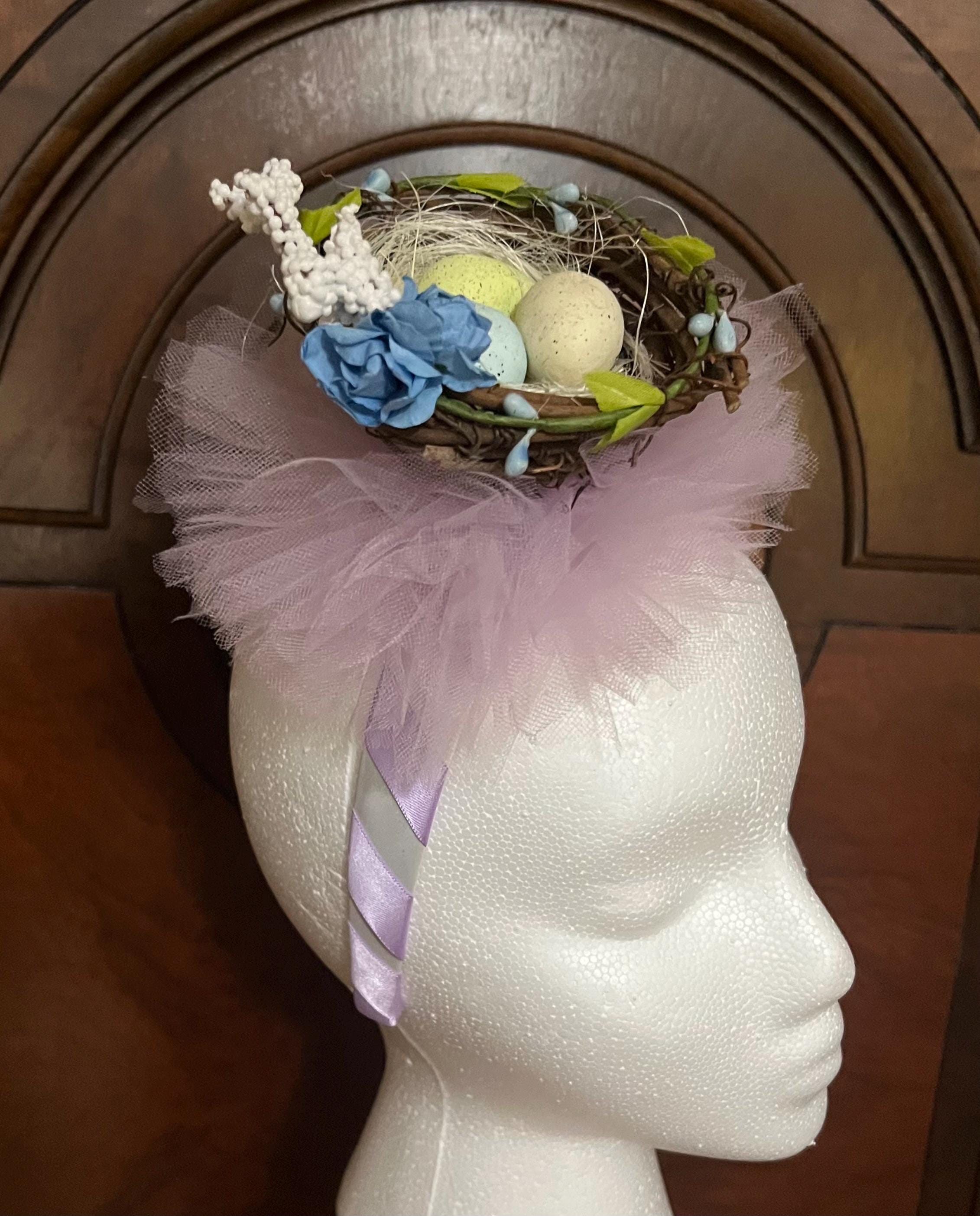 Bird Nest Fascinator - Etsy display picture 2