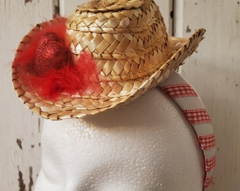 Cowgirl Fascinator - Etsy