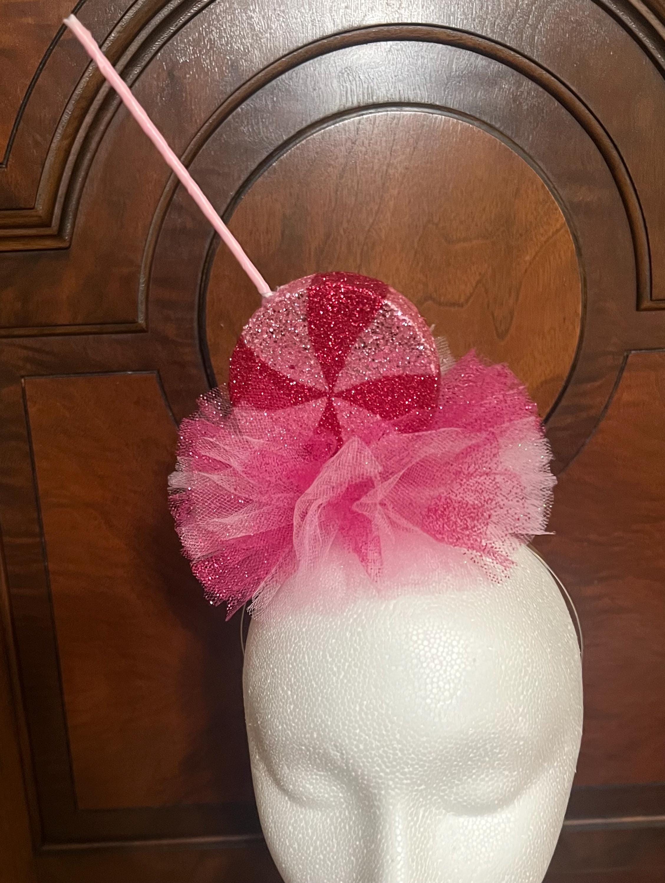 Pink Swirly Lollipop Fascinator Headband: Candy Land Theme - Etsy