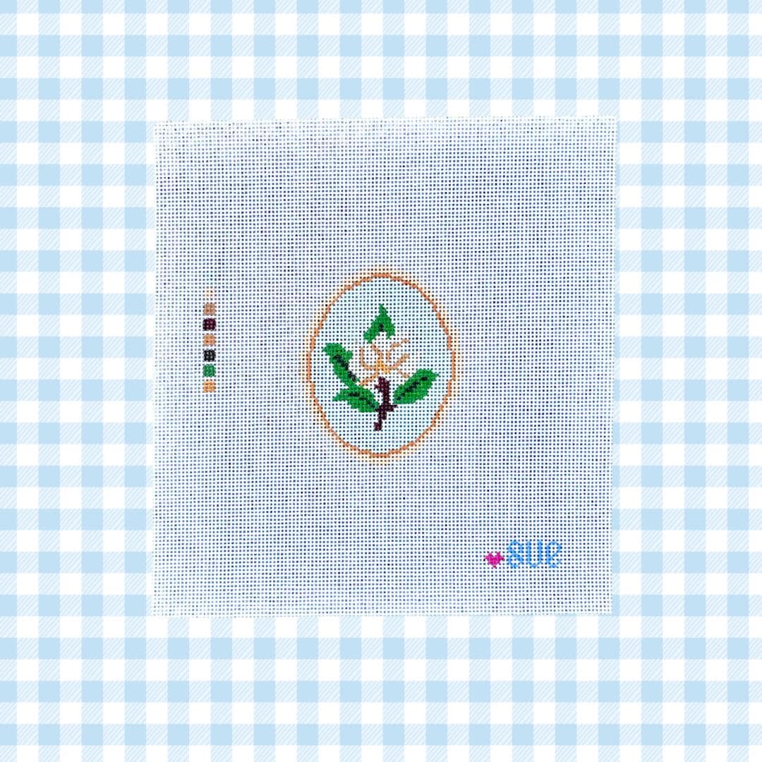 Sweet Magnolia : Hand-Painted NDLPT Canvas