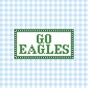 Go Adler: Digitale Nadelspitzen Vorlage