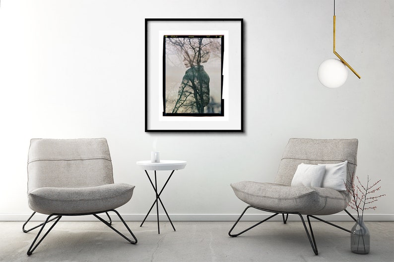 Fine Art Giclee Print, Photography, Poetic, Woman, Trees, Large Art, Wall Art, Autumn, Home, Portrait, Hospitality Decor, Poster, Abstract image 4