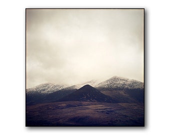 Irish Mountains, Fields and mountains, In Ireland, Ireland Photography, Mountains Limited, Analog, Landscape Photo, Fields, Square, Central
