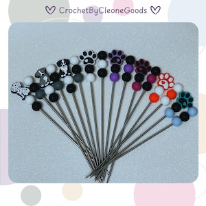 Amigurumi Häkelstäbe: Hund & Pfote - Häkelzubehör