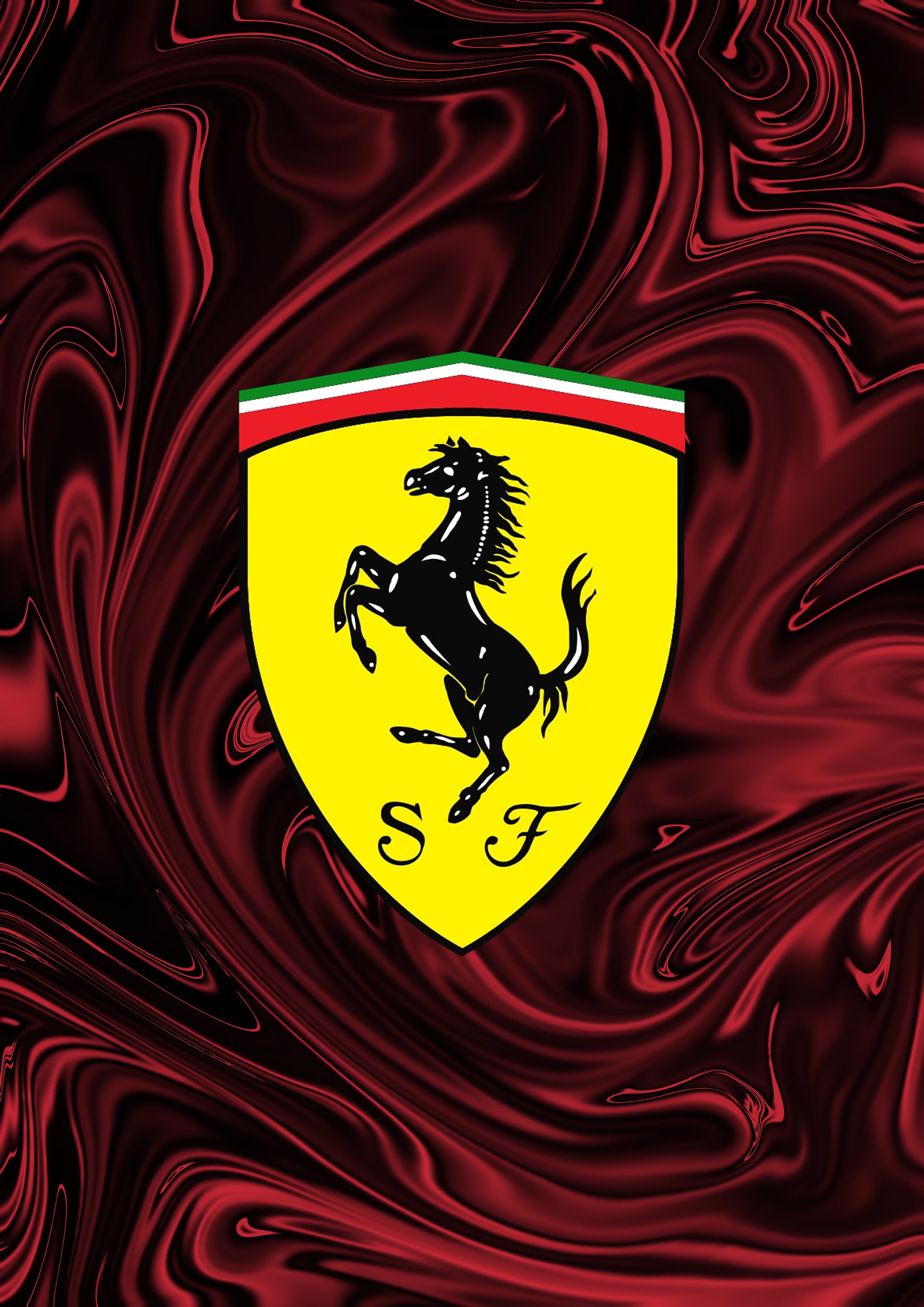 Ferrari F1 Logo Print - Etsy
