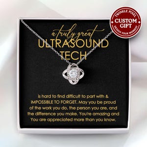 Ultrasound Tech  - Ultrasound Technician Gift, Gift For Ultrasound Tech, Ultrasound Tech Jewelry, Appreaciation Retirement Gift