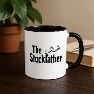 Stock Trader Coffee Mug 11oz - Stock Trading Mentor - Funny Trader Gifts, Trading Businessman gifts, Gift for Stock Trader, Investor Gifts