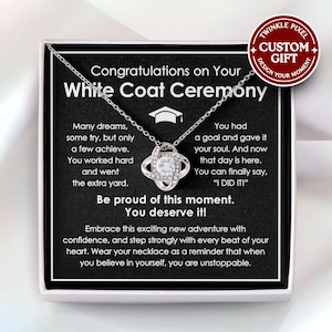 Doctor White Coat Ceremony Graduation Jewelry - Medical School Graduation, Future Doctor, Future Dr Medical Student Graduate, New Doctor