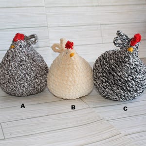 Crochet Chicken Plushy
