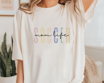 Soccer mom life, Game day, Game day tshirt, Soccer mom t-shirt, Sports mom t-shirt, Gift for mom, Soccer mom,  Mom life, Soccer shirt