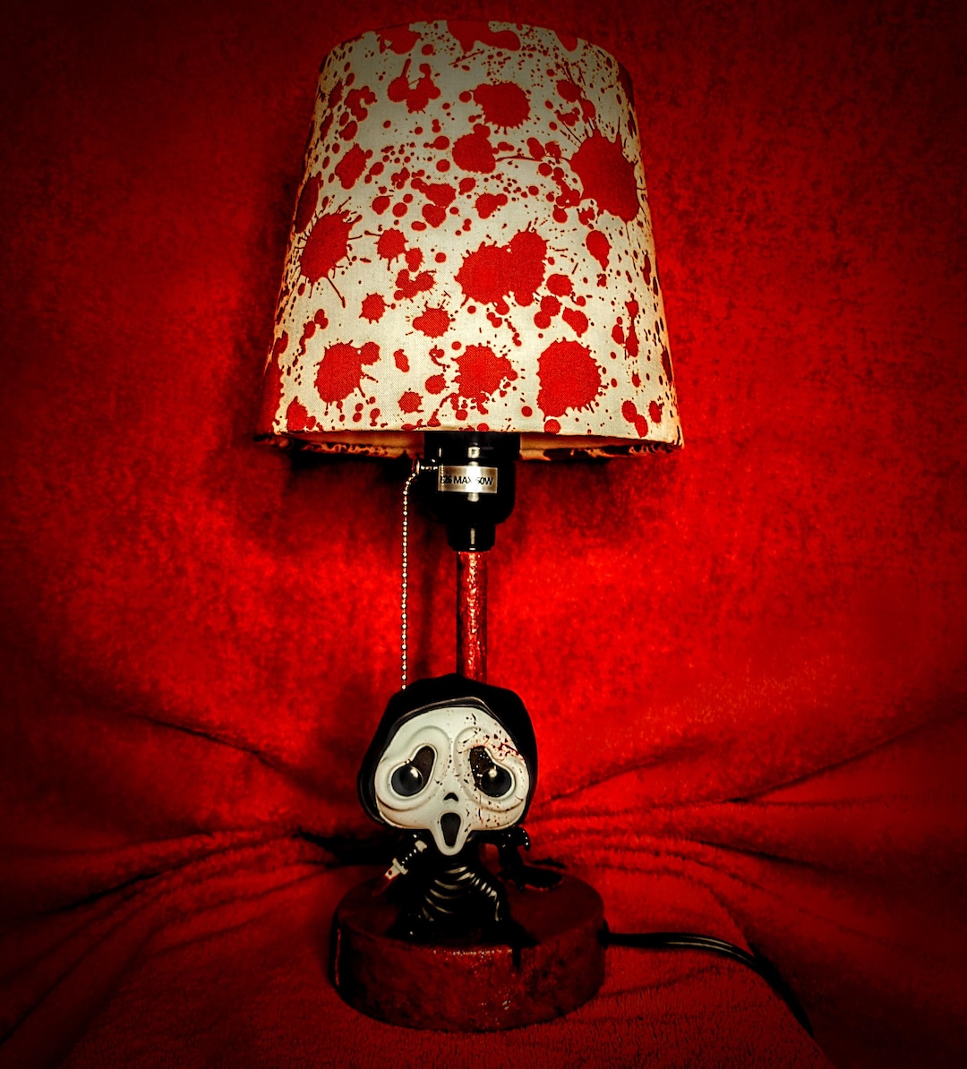 Ghostface, Horror Lamp, Desk Lamp, Table Lamp, Bedroom Lamp, Lamp ...