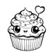 Sweets Printable Coloring Pages Dessert Coloring Digital Download ...