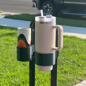 Golf Cart Modular Cup holder system | Stanley Cup holder | 1inch or 1.25inch Mounting