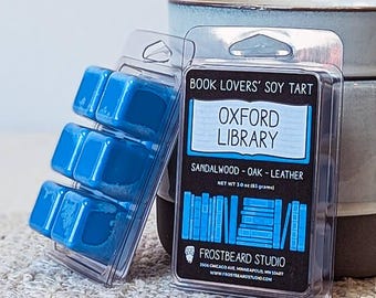 Oxford Library Scented Soy Wax Melts - Frostbeard Studio