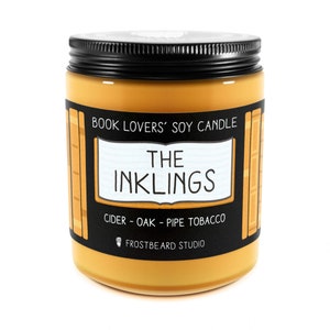 The Inklings - 8 oz Jar - Book Lovers Soy Candle - Frostbeard Studio