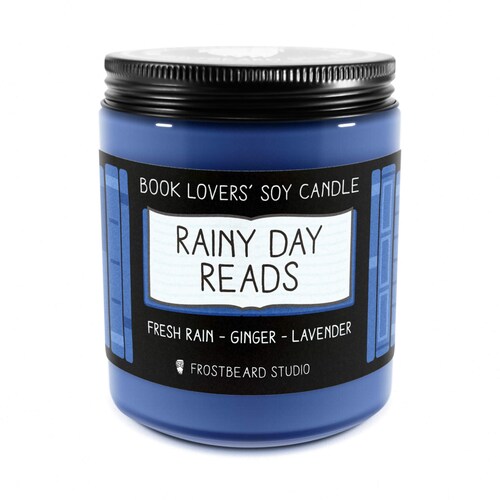 Rainy Day Reads︱Book Lover Candle︱Book Candle Scent︱Book Inspired Candle︱Literary Candle︱Soy Candle︱Wax Melt︱Scented Candle︱Frostbeard