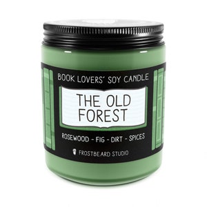 The Old Forest︱Book Lover Candle︱Book Candle Scent︱Book Inspired Candle︱Literary Candle︱Soy Candle︱Scented Candle︱Frostbeard Studio