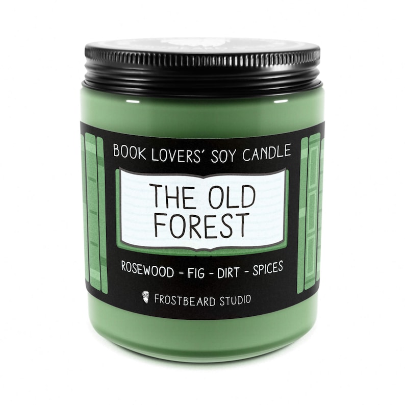 The Old Forest - 8 oz Jar - Book Lovers' Soy Candle - Frostbeard Studio