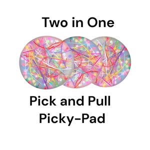 2-in-1 Sensory Fidget Pad: Bird Nest & Beads - Anxiety Relief