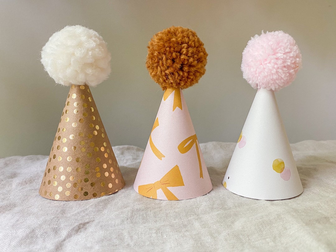 Pom Party Hat Charming Collection Etsy