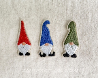 Good luck Traveling Gnome Embroidered Decorative Iron On Patch