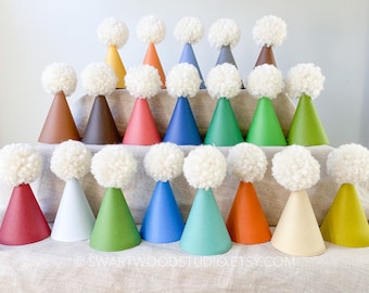 Pom Party Hats