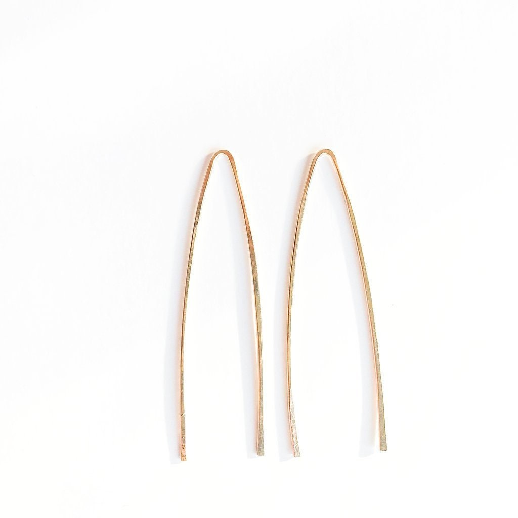 Pendientes De Aro De 13 Mm Chapados En Oro De 14 Quilates Con Piedra De Nacimiento Estilo Zafiro De Septiembre De Asos Design