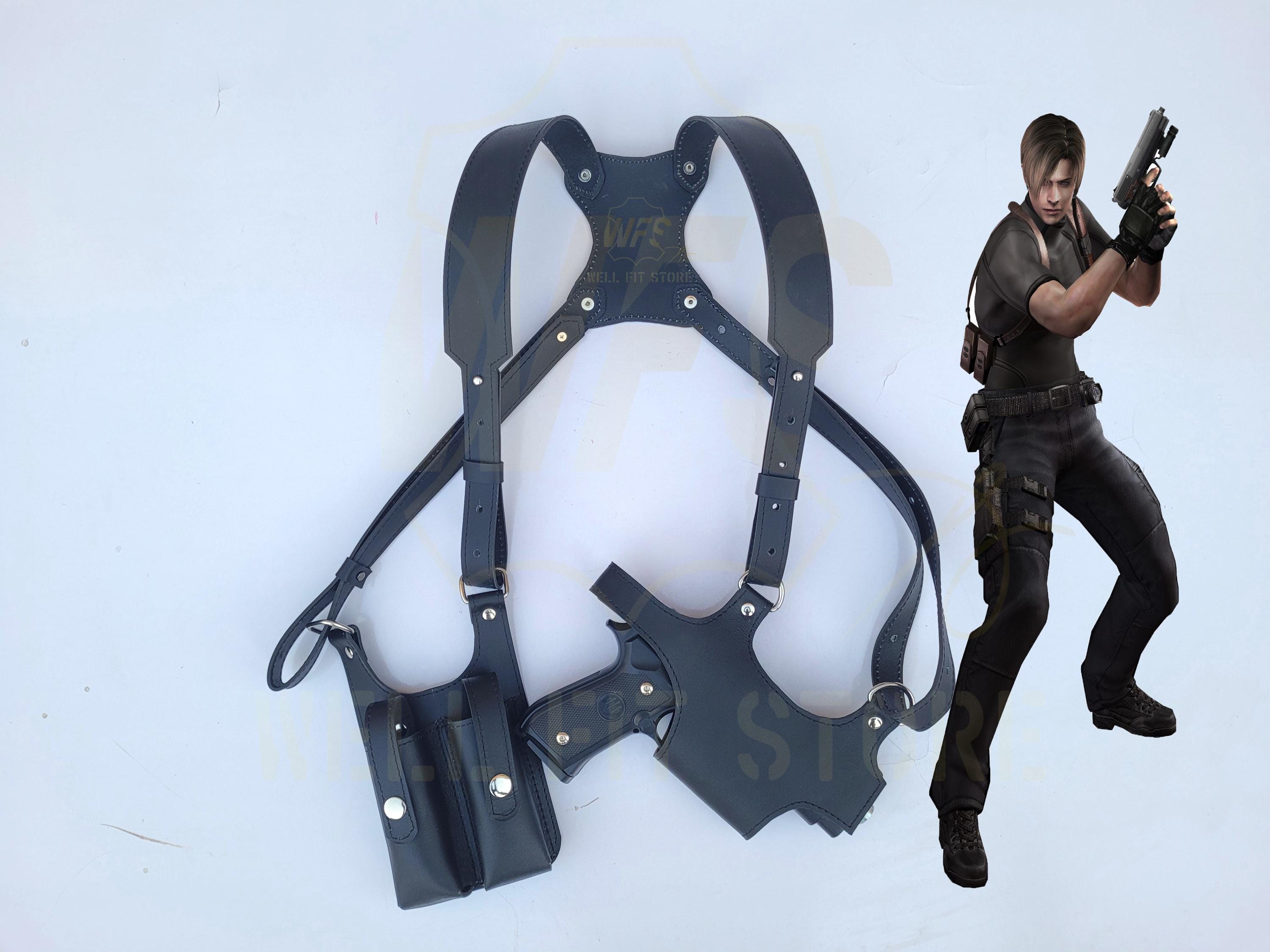 レオンS、ケネディバイオハザード、コスプレスタイルレザーガン