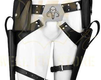 Funda de cuero para cinturón de Sabine Wren, accesorio para disfraz de Mandaloriano