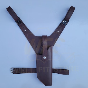 Funda de cuero mandaloriana Westar 35, estilo Bo Katan