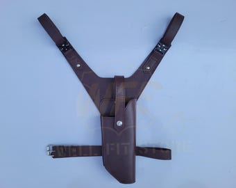 Funda de cuero mandaloriana Westar 35, estilo Bo Katan