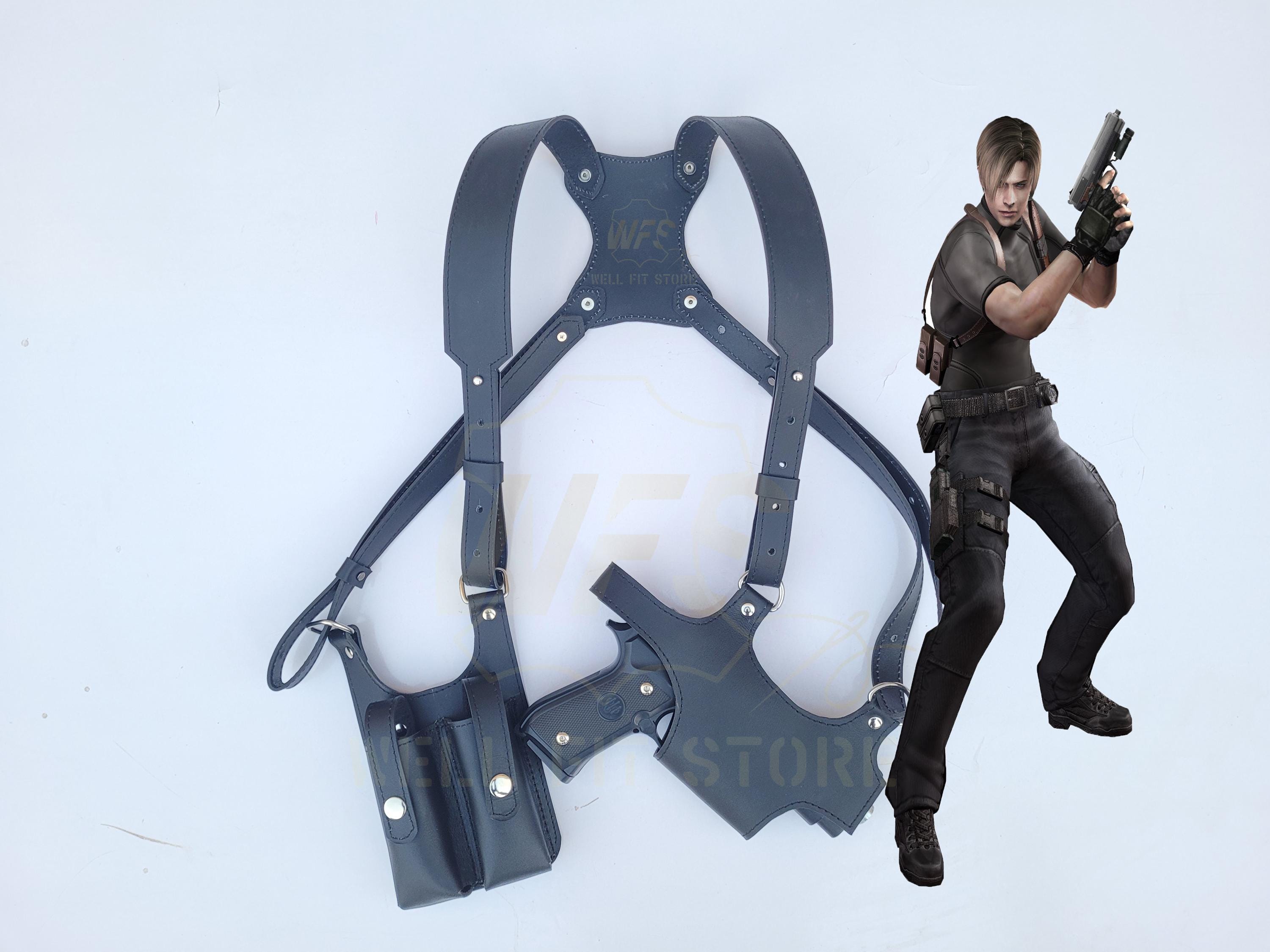 レオンS、ケネディバイオハザード、コスプレスタイルレザーガン