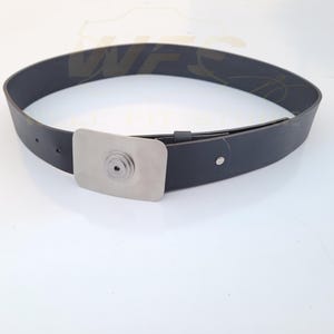 Imperial Officer Belt , Pilot Belt Buckle for Imperial Officer Belt Cosplay Mens and Women Costume Black Leather belts
