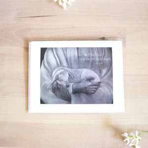 Everlasting Arms-wenskaart | Inspirerende blanco kaart | Verjaardag, bedankje, Thinking of You en alledaagse gelegenheden + GRATIS VERZENDING