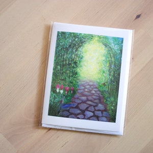 In zijn aanwezigheid wenskaart | Inspirerende blanco kaart | Verjaardag, bedankje, Thinking of You en alledaagse gelegenheden + GRATIS VERZENDING
