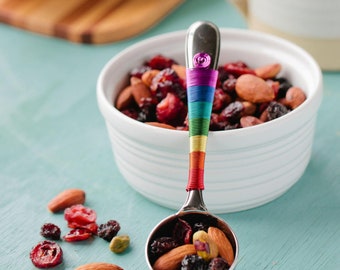 Gifts for Coffee Lovers - Coffee Scoop - Gifts for Her - Rainbow