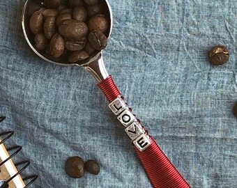 Gifts for Coffee Lovers - Coffee Scoop - Love Coffee - Valentines Gifts for Her