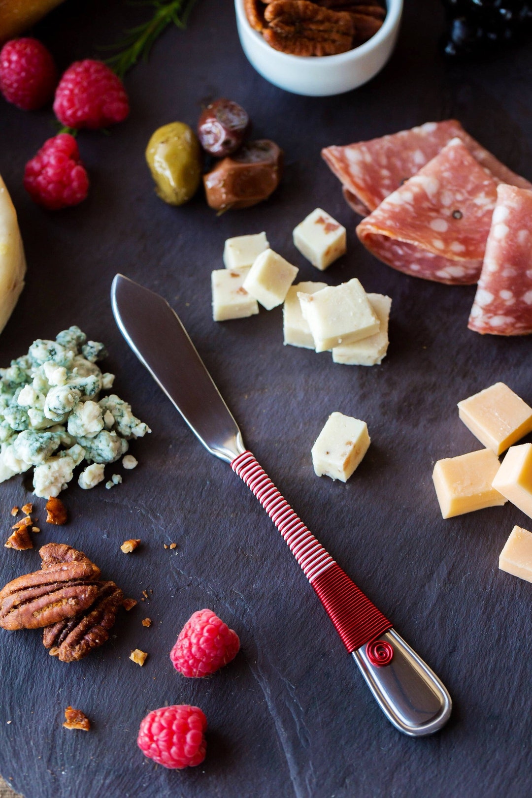 Candy Cane Knife Stocking Stuffer Holiday Hostess Gift Etsy