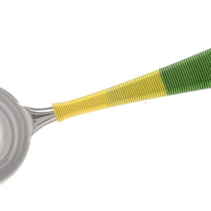 Coffee Scoop - Yellow and Green Coffee Scoop - Hostess Gift - Housewarming Gift - Coffee Pour Over