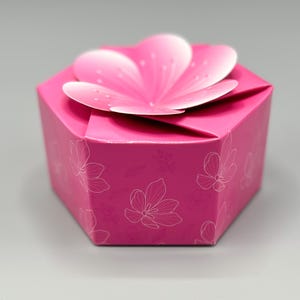 10 cajas de regalo bonitas, cajas de regalo decorativas con flores en la parte superior, cajas coloridas con flores, cajas lindas para regalos, cajas para regalos