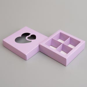 Cajas de regalo con forma de corazón rosa, cajas de dulces con separadores, cajas para macarrones, cajas de bombones, cajas para regalos de boda, cajas para pasteles, cajas para dulces.