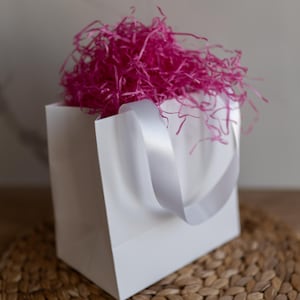 Sacs cadeaux en papier avec ruban de satin, Sacs en papier pour cadeaux, Pochette cadeau pour invités à un mariage, Sacs de remerciement, Sacs en papier pour occasions spéciales