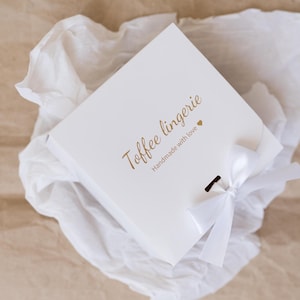 100pcs Empty Boxes with Satin Bow for Your Logo, Packaging for Customers of Cosmetics, Lingerie, Soap, Candles, Jewelry or Perfumes Business