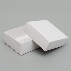Cajas de regalo con tapa (1000 unidades), embalaje comercial, cajas de cartón con logotipo personalizado, cajas de embalaje vacías blancas, embalaje de producto.