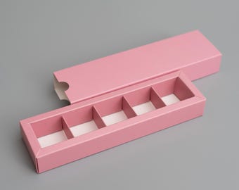 10 Pink Candy Gift Boxes, Wedding Favor Packaging