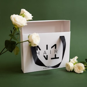 Aangepaste dozen van 50-500 stuks met uw logo - Breed scala aan branding, verpakkingsdozen met satijnen lint voor: cosmetica, parfums of lingerie