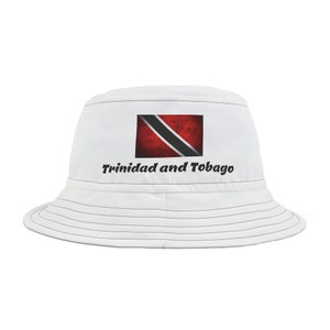 Trinidad und Tobago Flagge Fischerhut