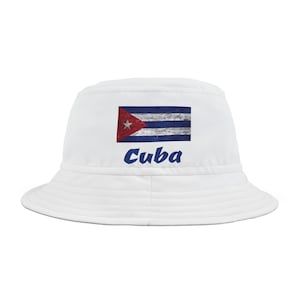 Cuba Flag Bucket Hat