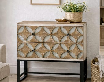 Vintage Style Accent Cabinet